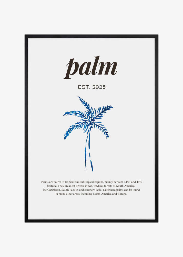 Blue Palm Serenity