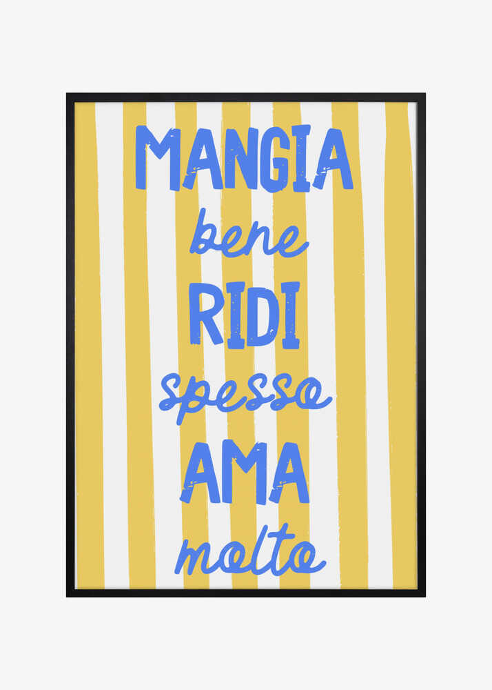 Mangia Bene on Yellow Stripes