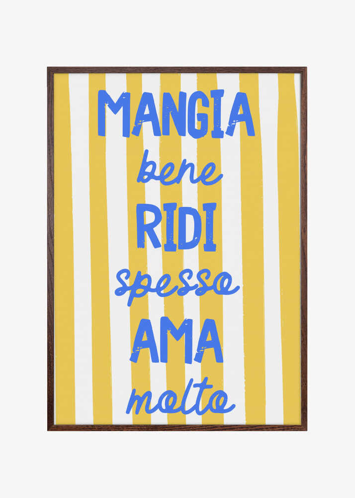 Mangia Bene on Yellow Stripes
