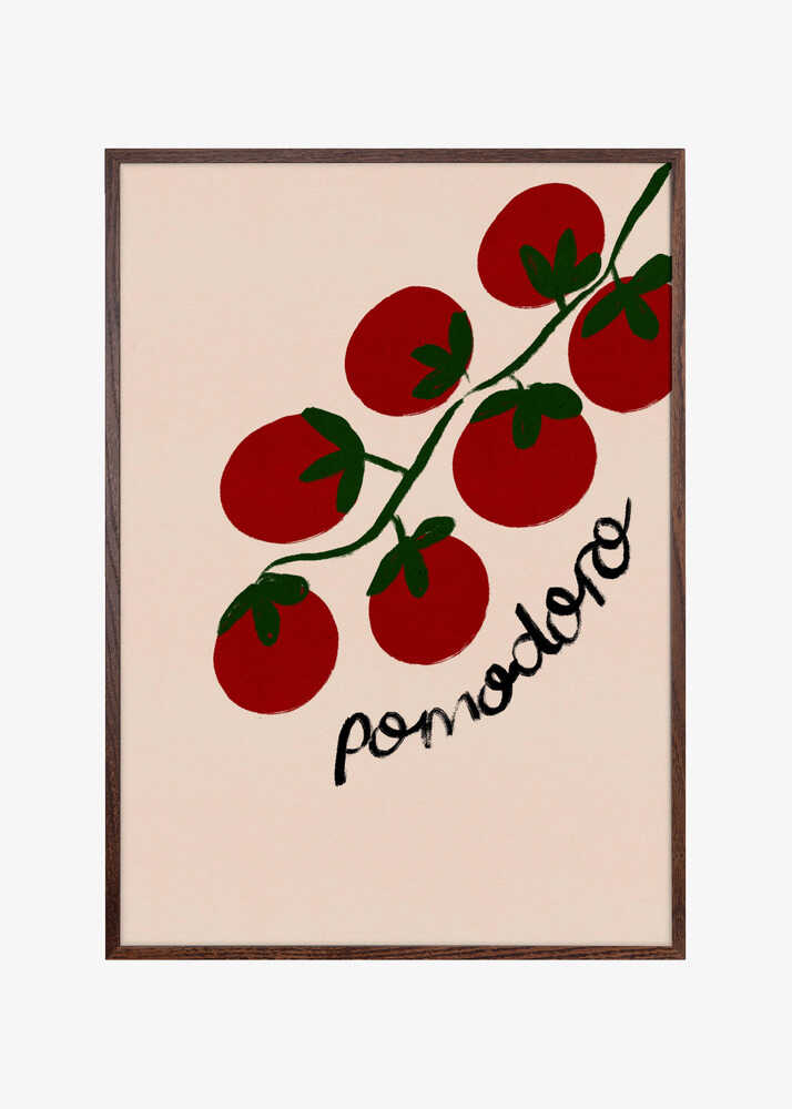 Pomodoro Tomato Italian Food Poster