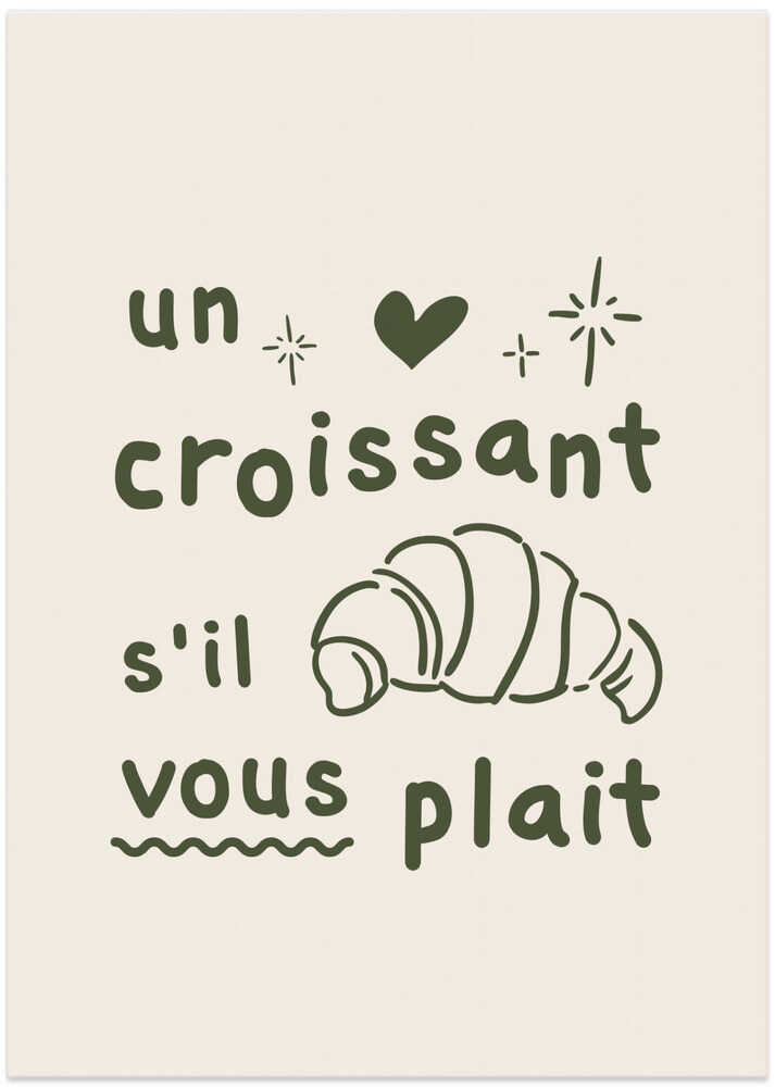 Un Croissant