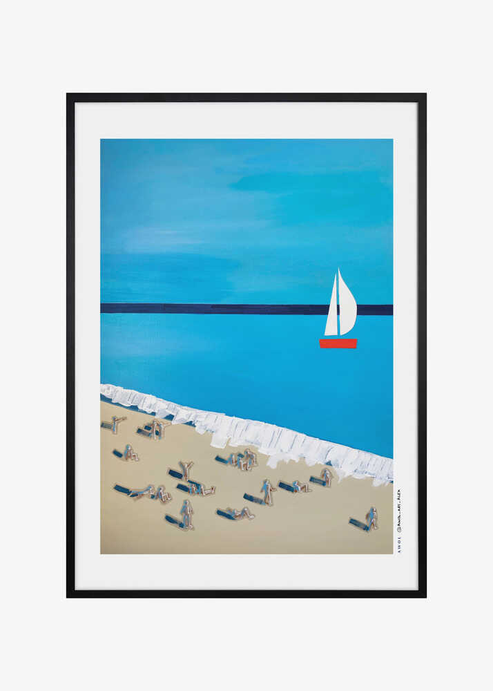 Nice, French Riviera Summer: Promenade Des Anglais