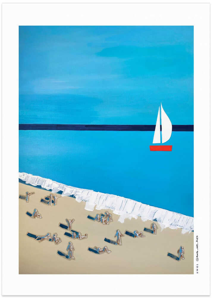 Nice, French Riviera Summer: Promenade Des Anglais