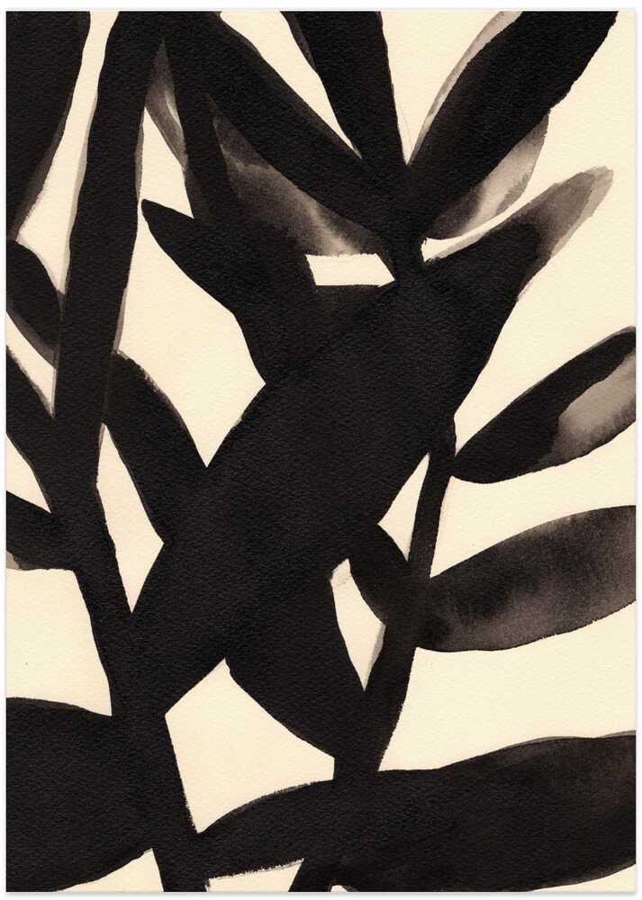 Branches in Black and Beige II