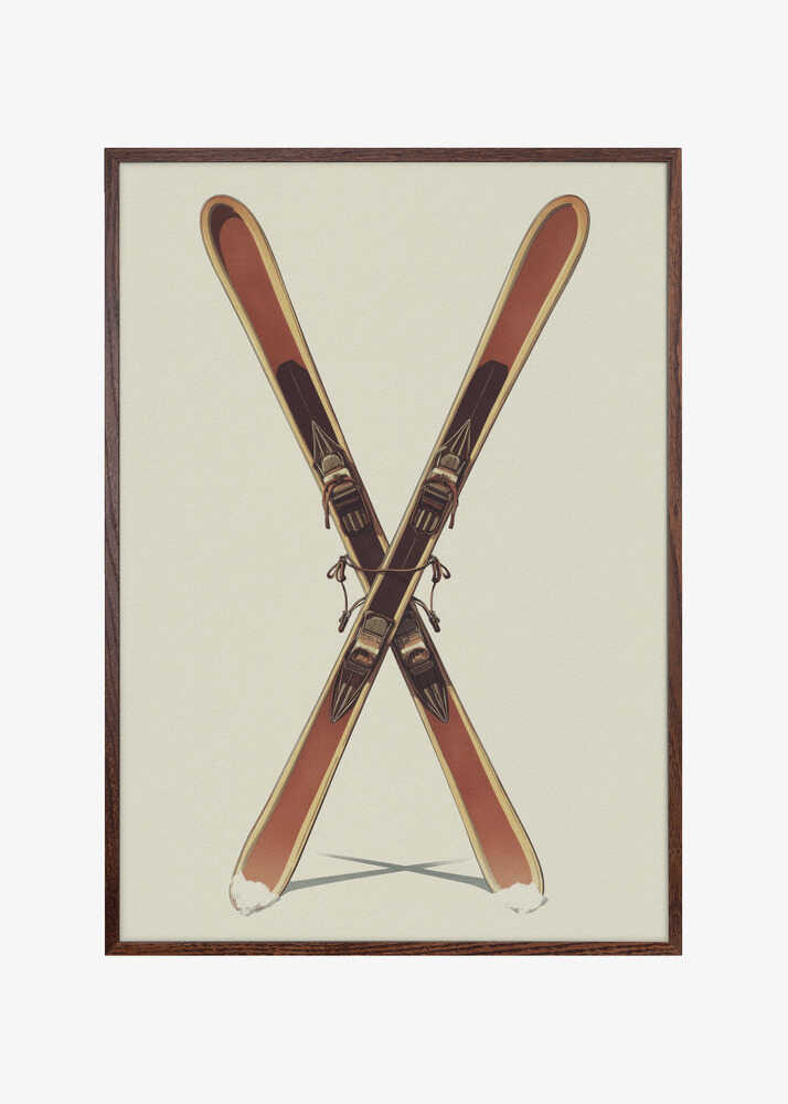 Wooden Skis