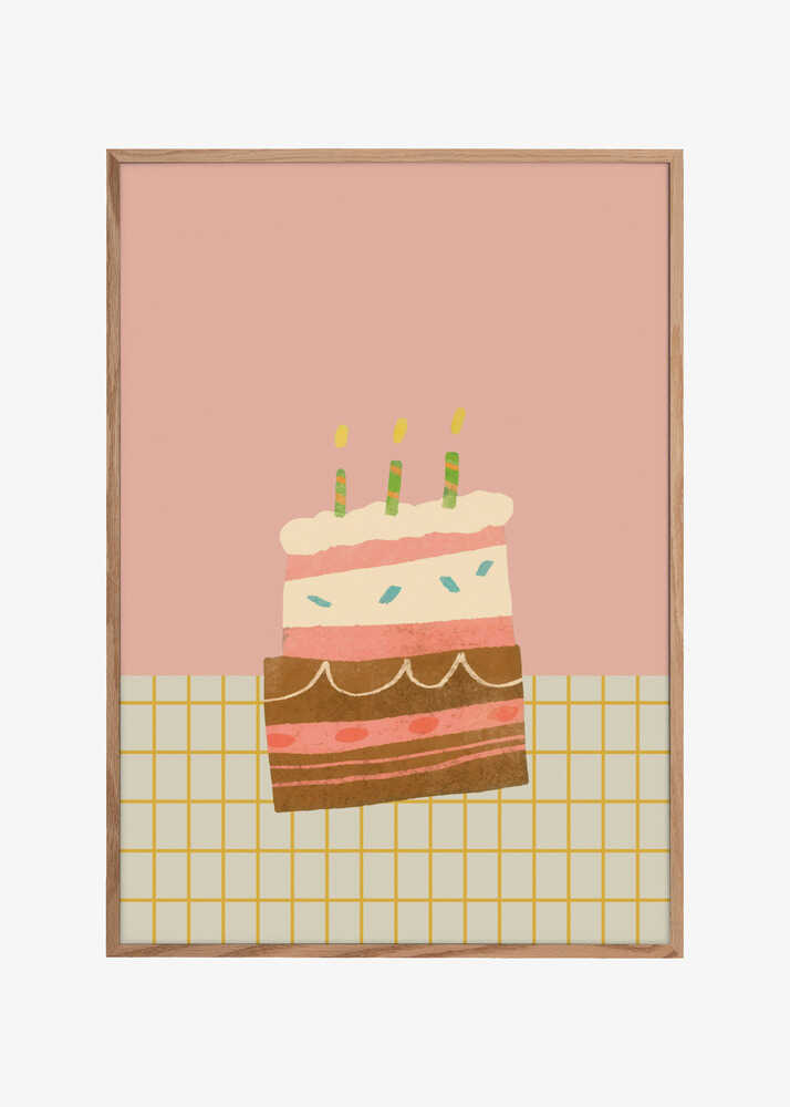 Birthday Cake - Blowing Out Candle