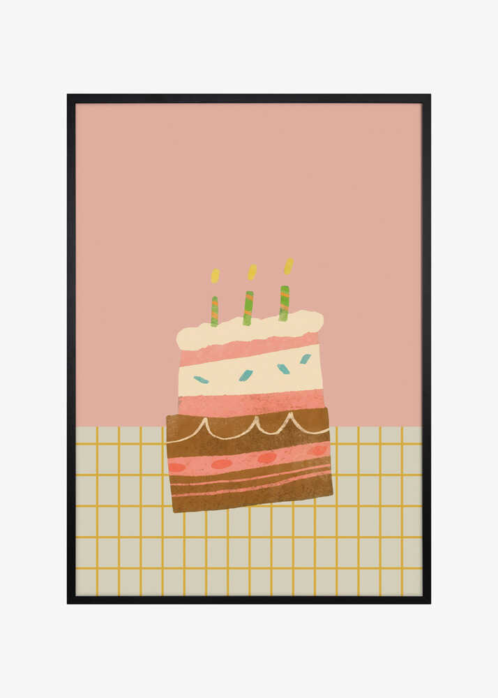 Birthday Cake - Blowing Out Candle