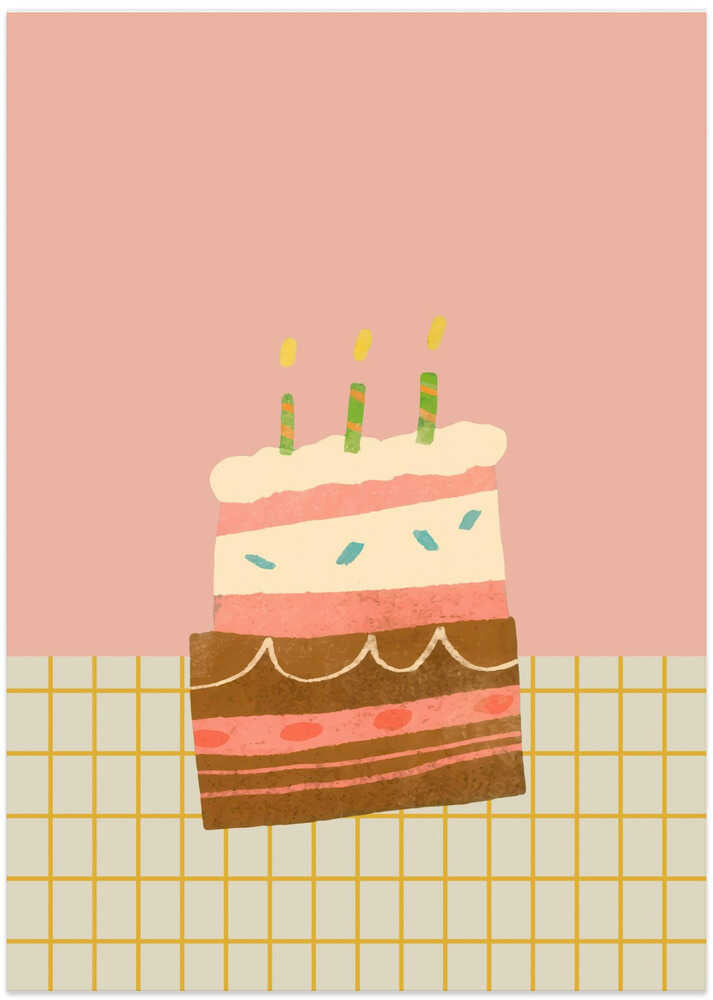 Birthday Cake - Blowing Out Candle