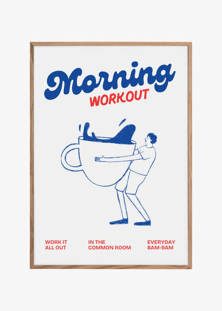 Morning workout - coffee love