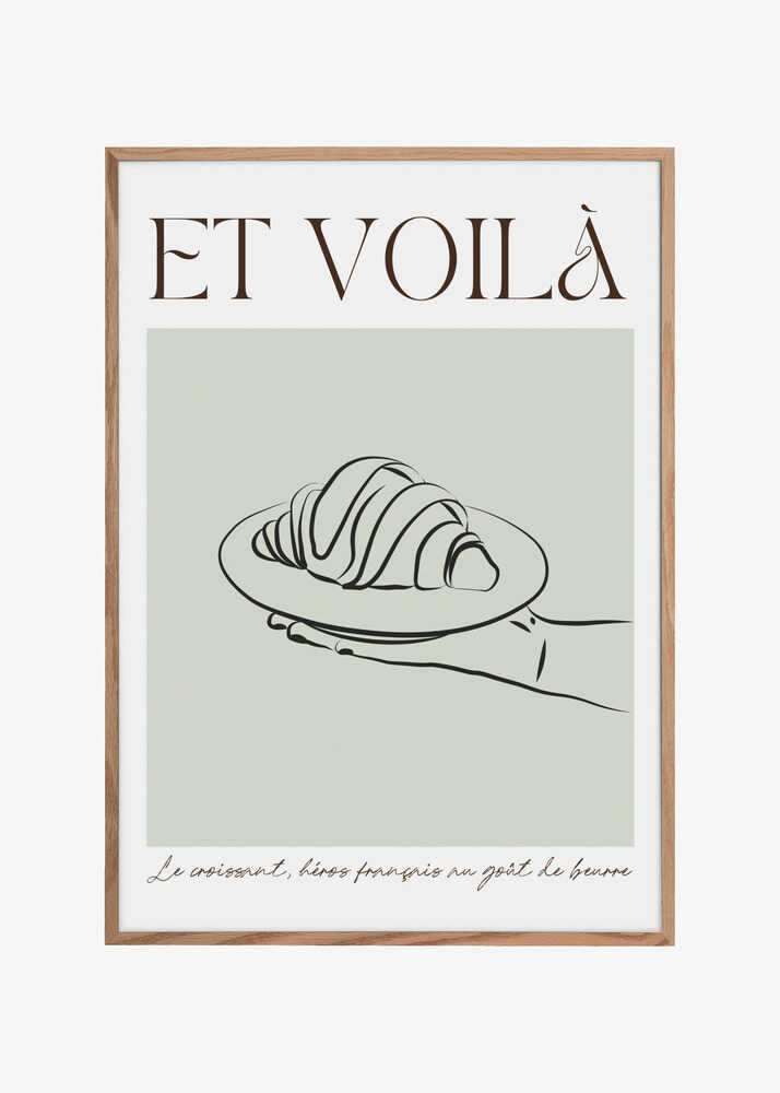 Et voilá - le croissant