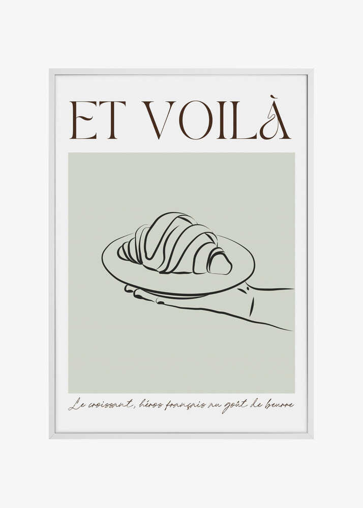Et voilá - le croissant