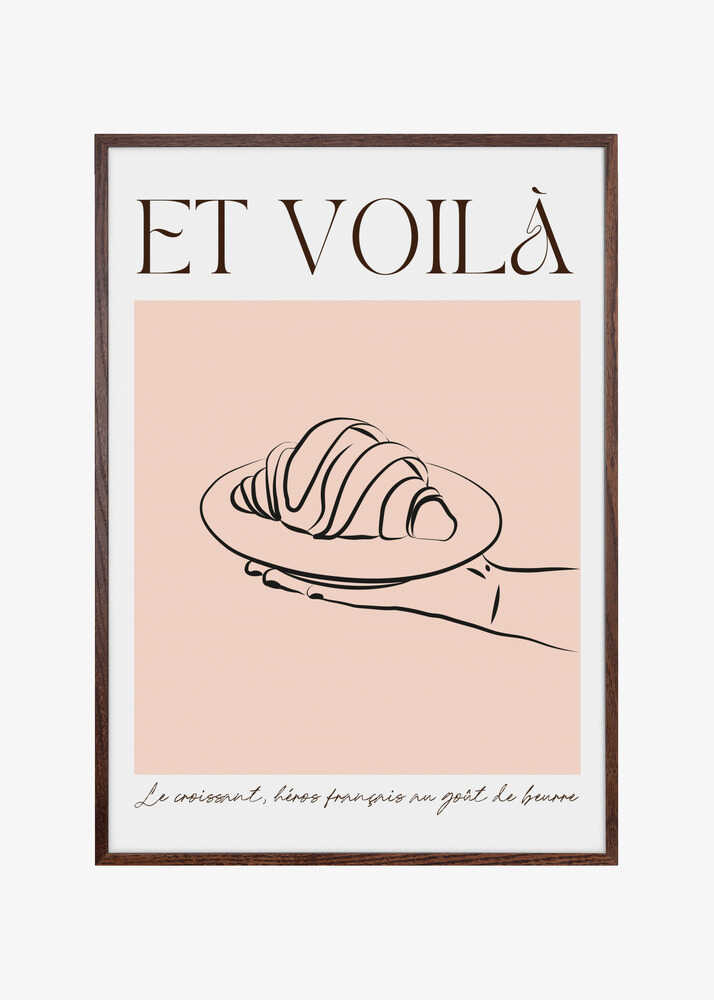 Et voilá - le croissant