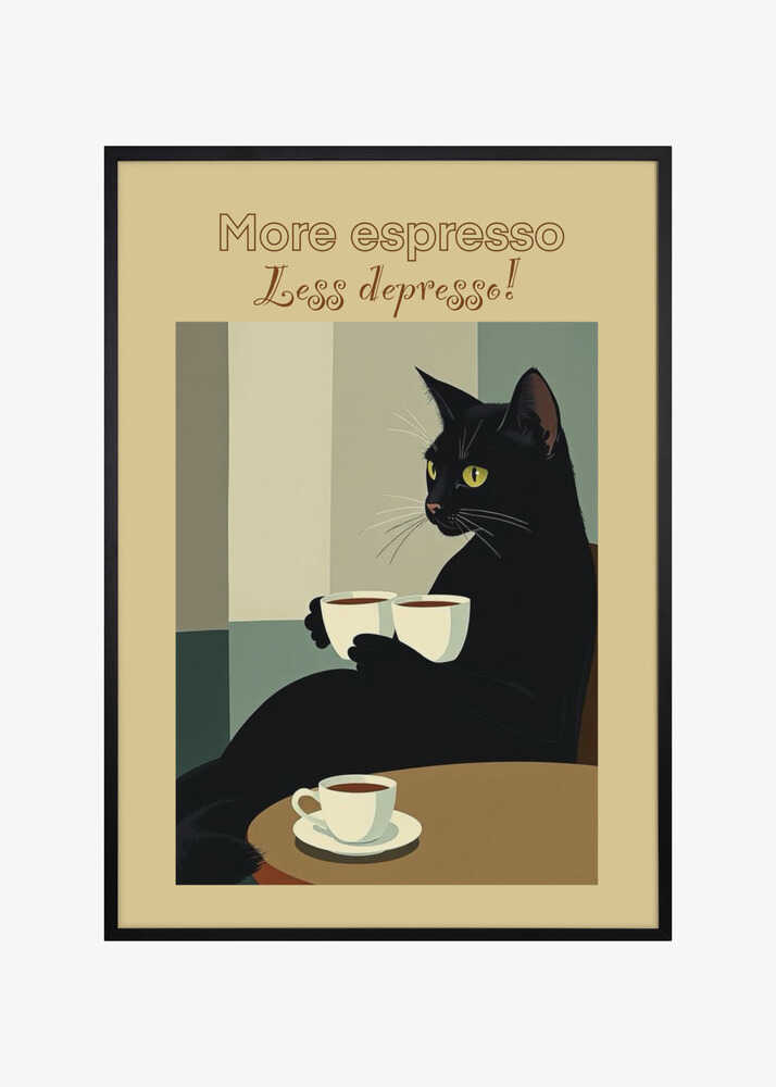 More espresso, less depresso