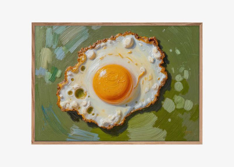 Scrambled Eggs, Sunny Kitchen, Morning Mood