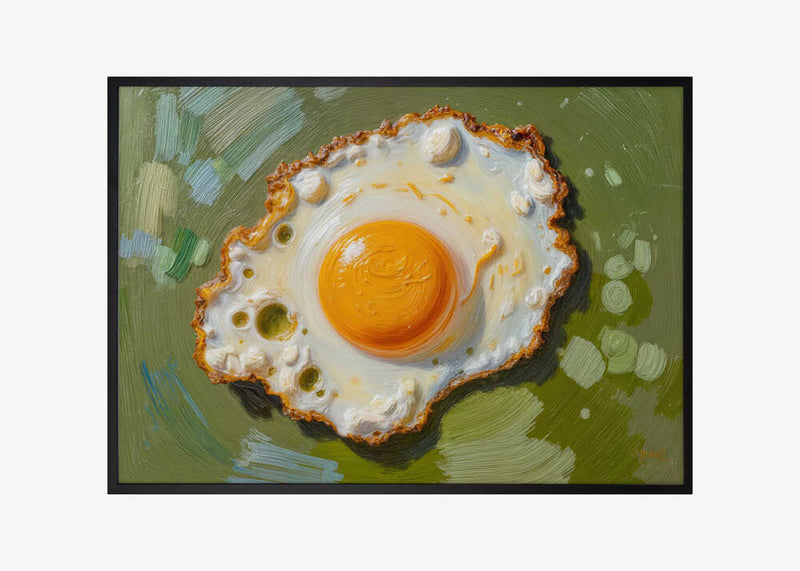 Scrambled Eggs, Sunny Kitchen, Morning Mood