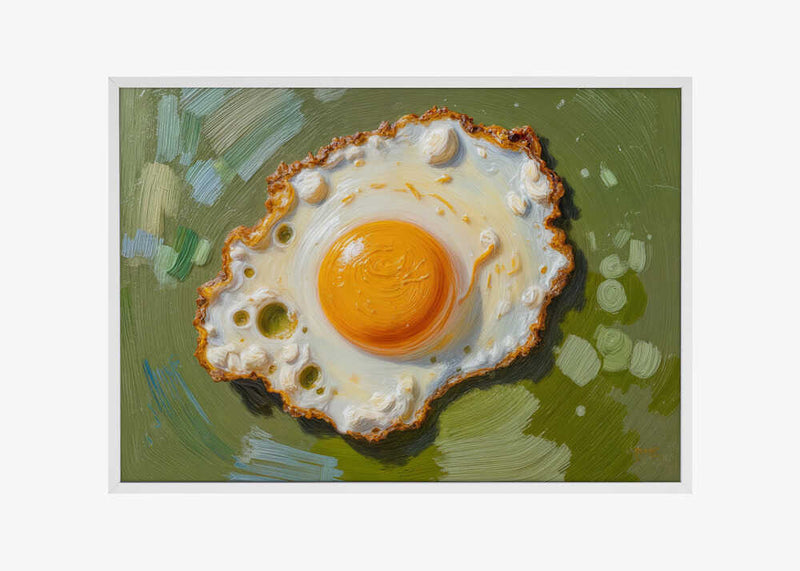 Scrambled Eggs, Sunny Kitchen, Morning Mood