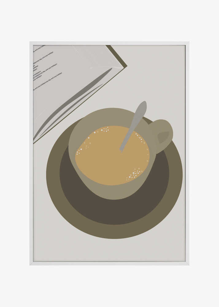 Flat Lay Morning Drink