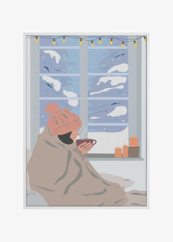 Fairy Lights and Snowfall