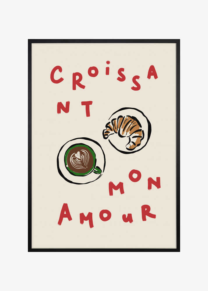 Croissant Cafe Mon Amour