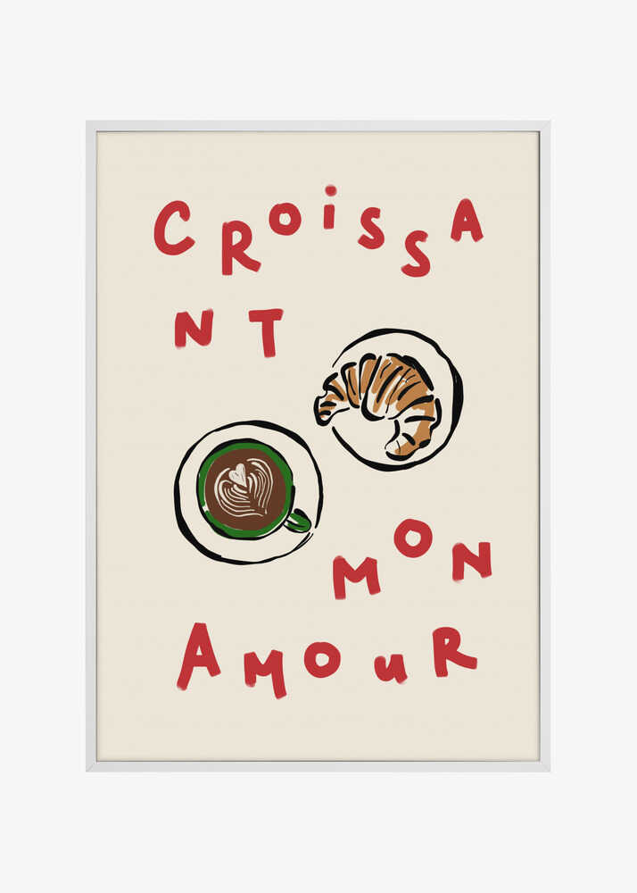 Croissant Cafe Mon Amour