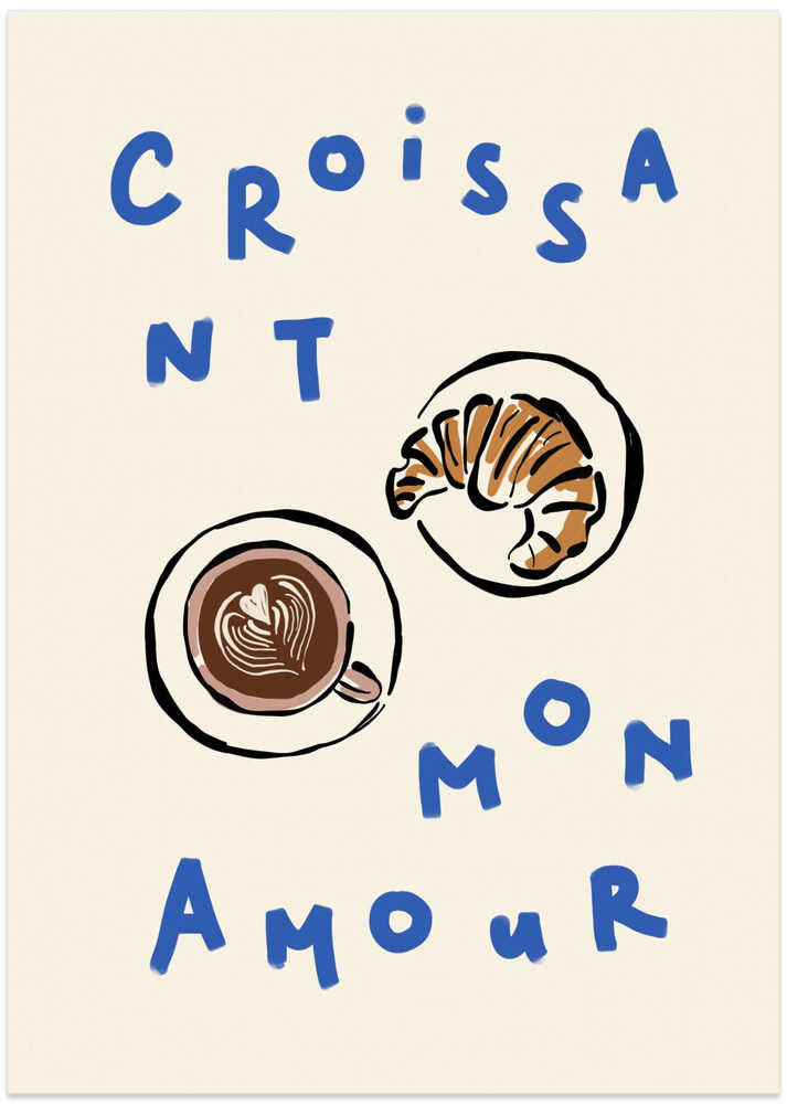 Croissant Cafe Mon Amour