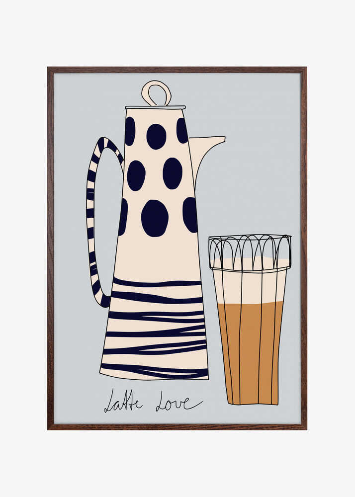 coffee pot Latte Love