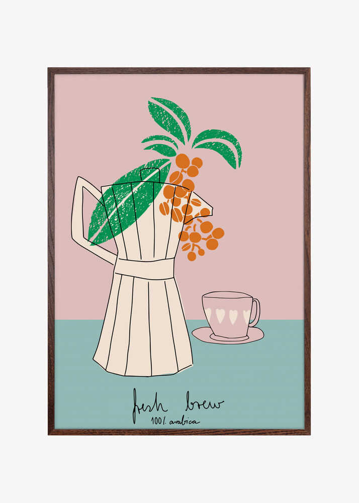 coffee pot fresh brew 100% arabica