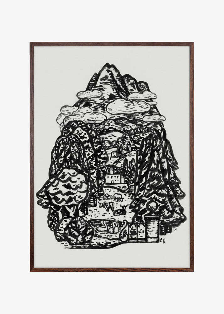 Mountain Landscape (ca. 1891–1941)