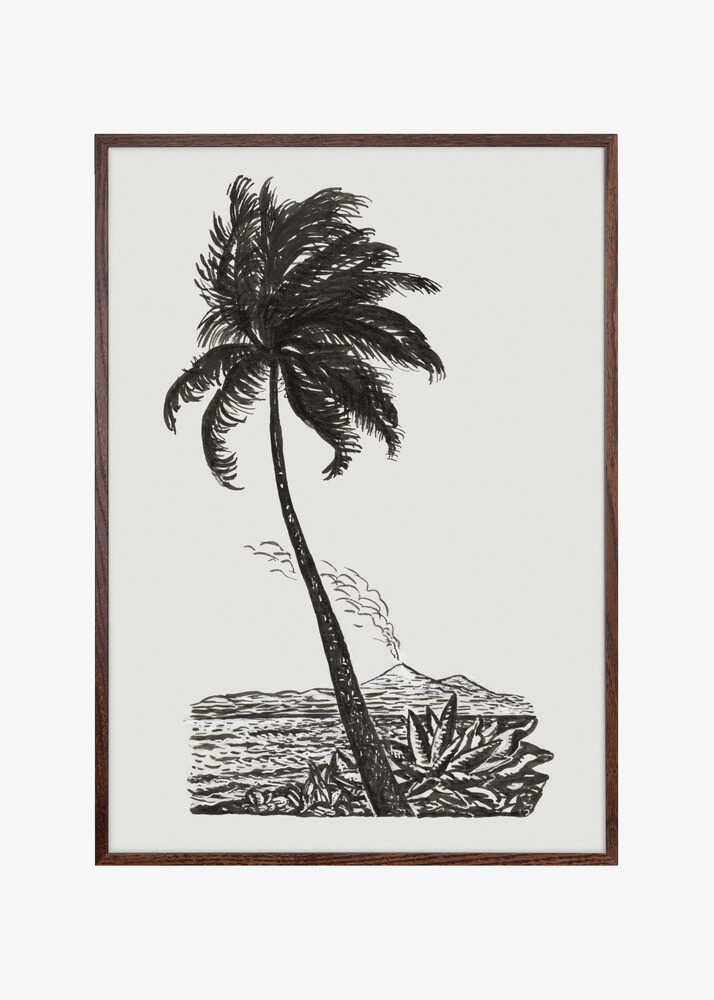 Palm Tree With an Island (ca. 1891–1941)