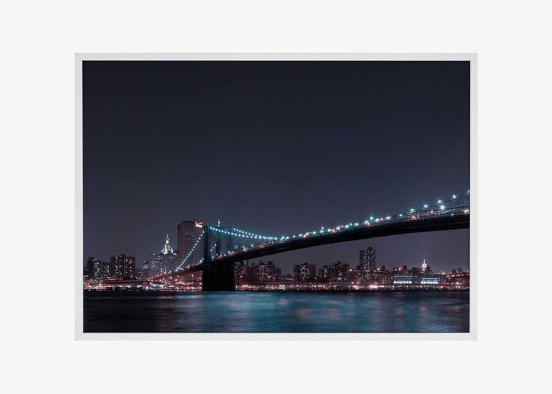 Manhattan Skyline and Brooklyn Bridge