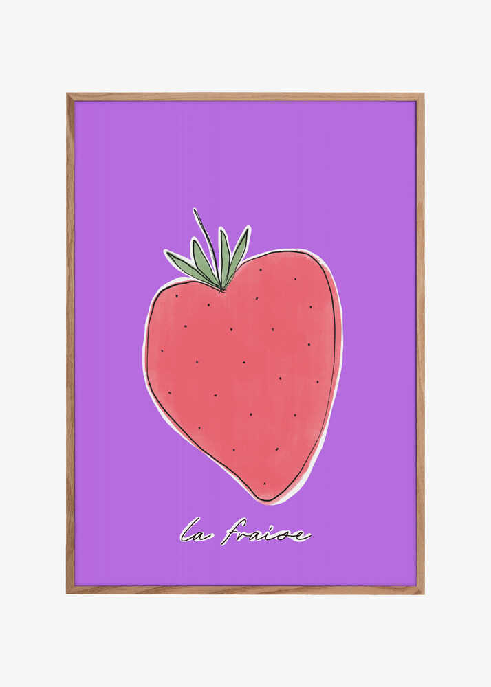 Stylized Strawberry Delight