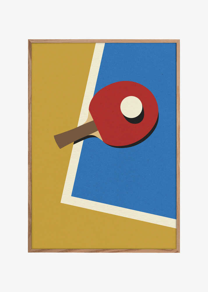 Table Tennis Team Red