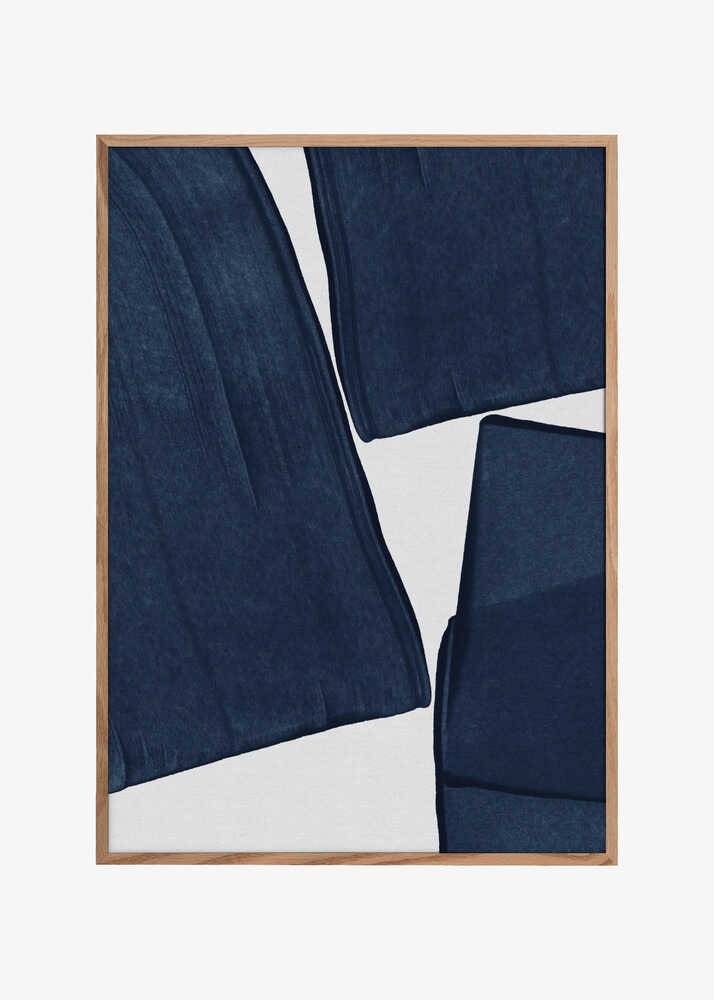 Minimalist Painting Blue III