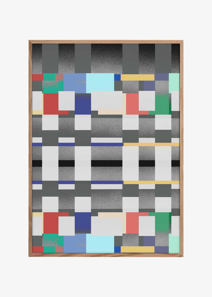 Abstract Design With A Grid Like Pattern