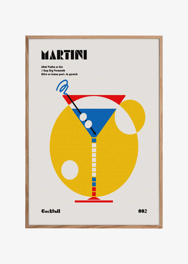 Martini Bauhaus Cocktail