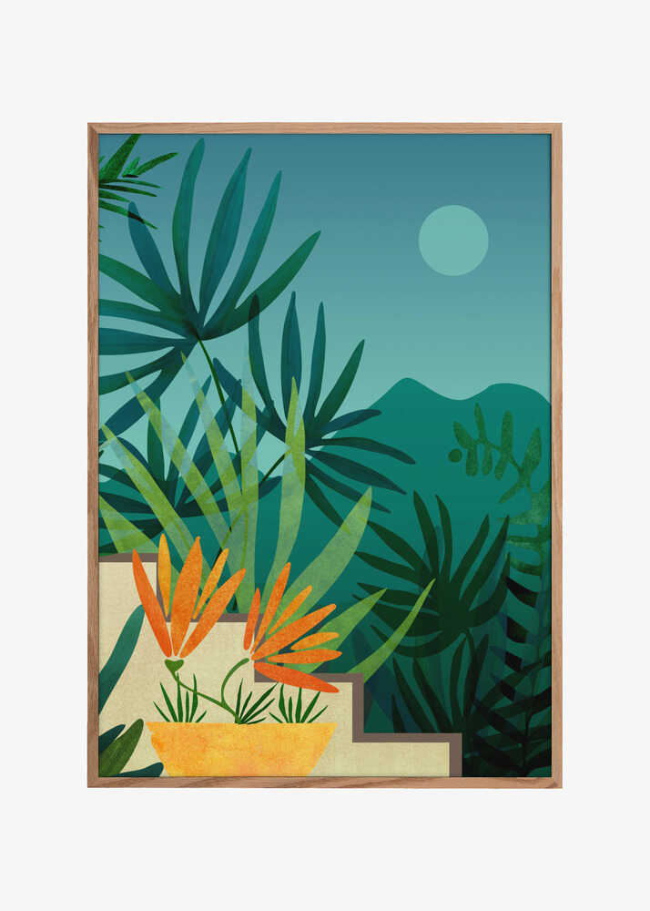 Tropical Moonlight Garden 2