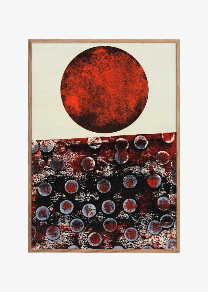 Abstract Artwork With Geometric Composition