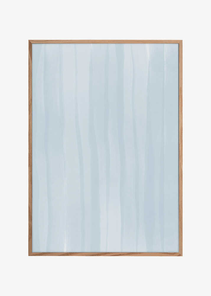 Blue Lines On A Pale Background