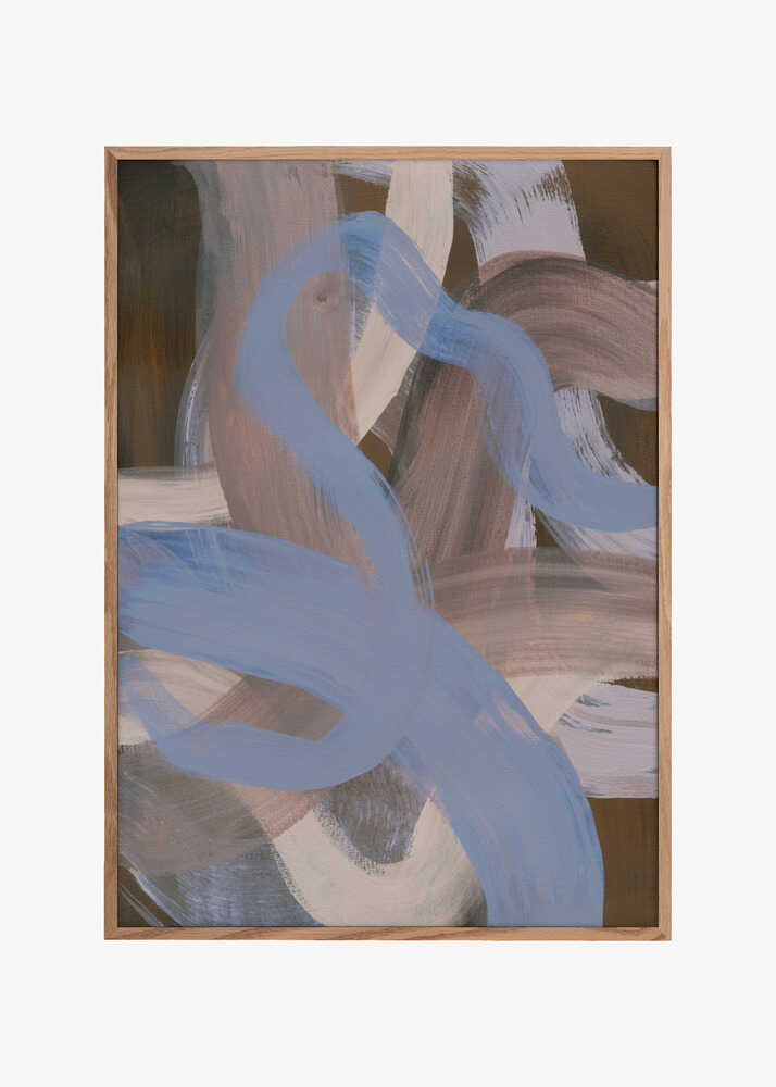 Abstract Brush Strokes 124X