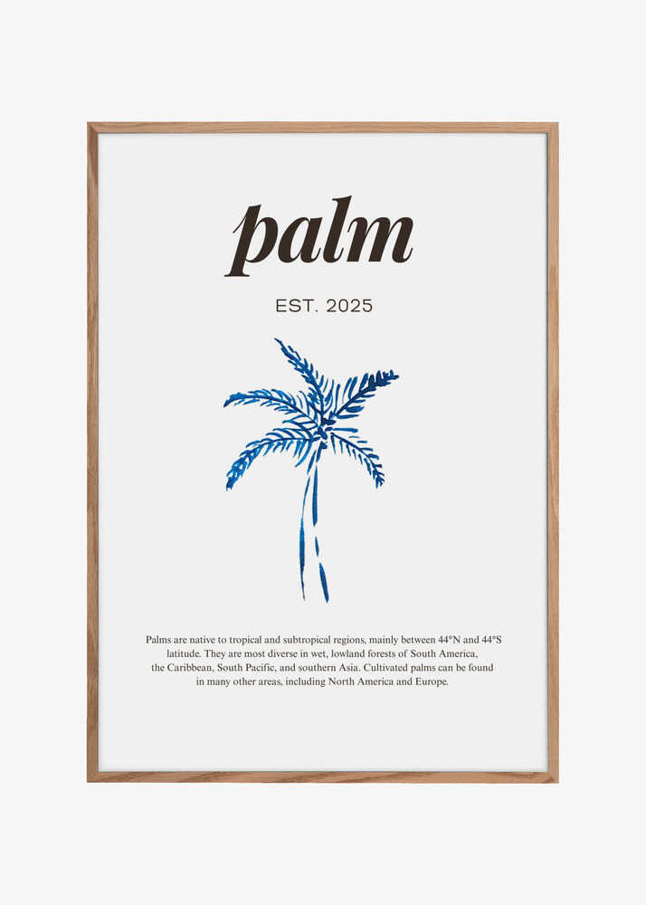 Blue Palm Serenity