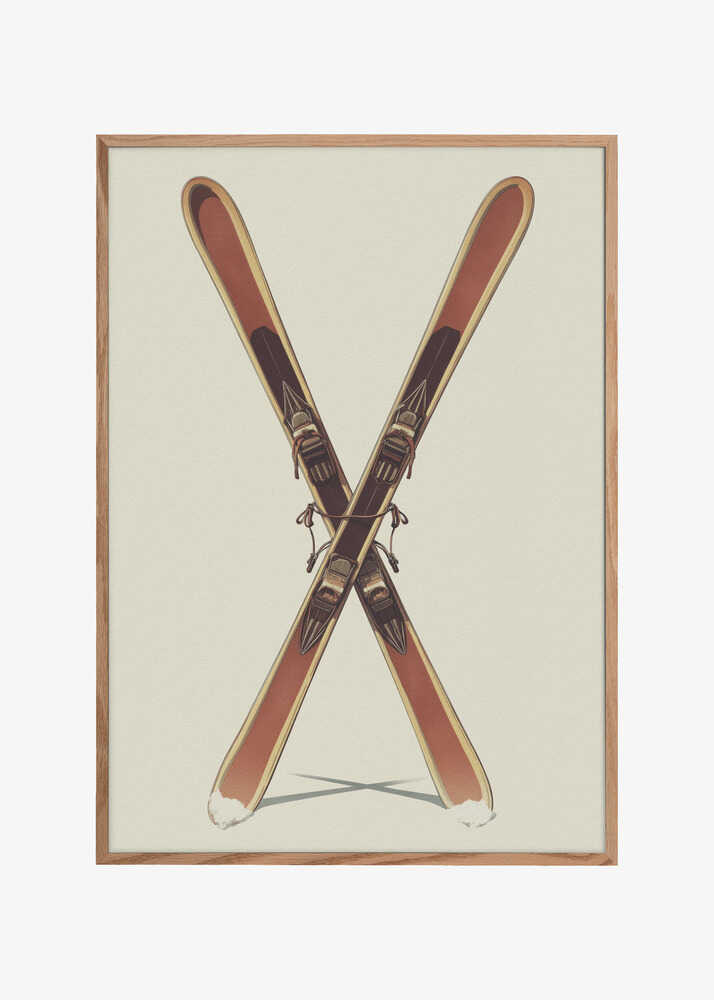Wooden Skis