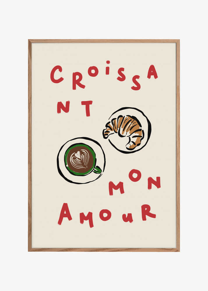 Croissant Cafe Mon Amour