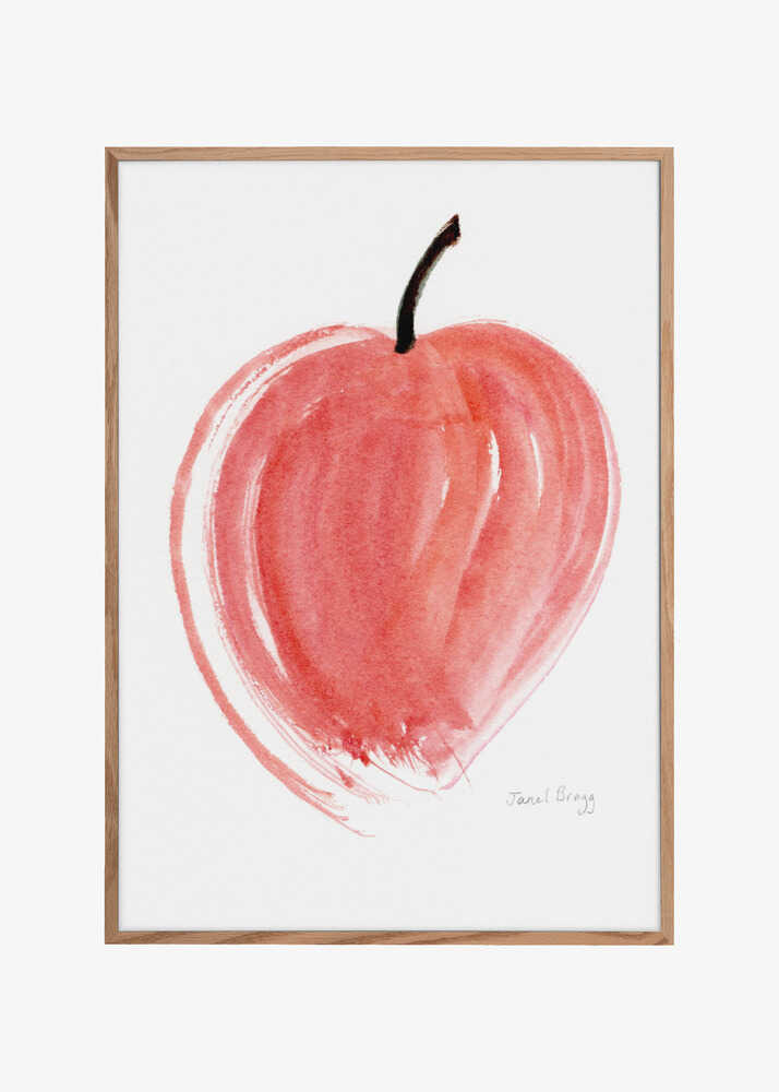 Apple In Four Brushstrokes