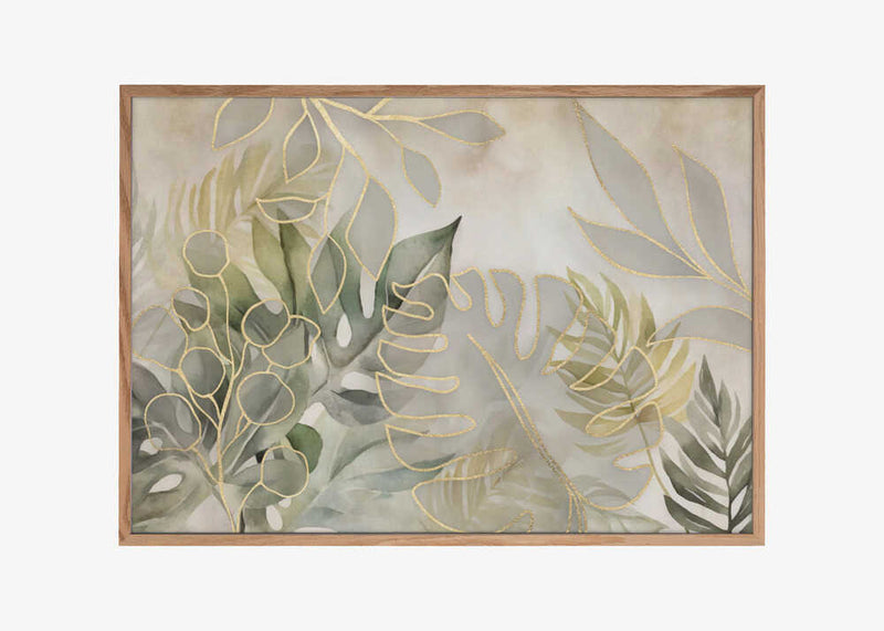 Elegant Tropics Light Green