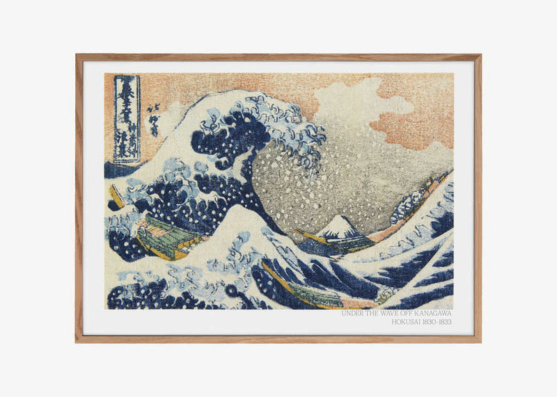 Hokusai&#039;s Under the Wave Off Kanagawa (1830 1833)