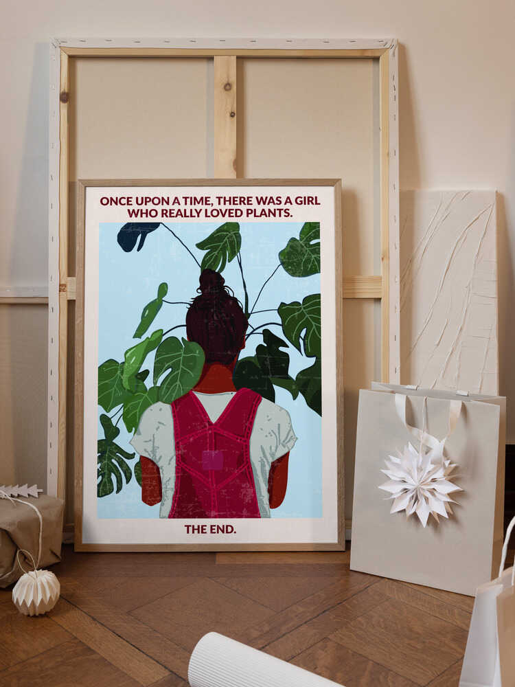 Plant Girl (south Asian)