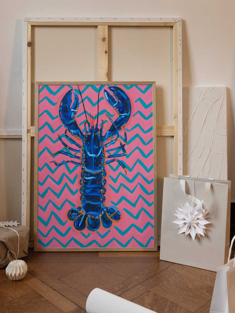 Lobster On Zigzag