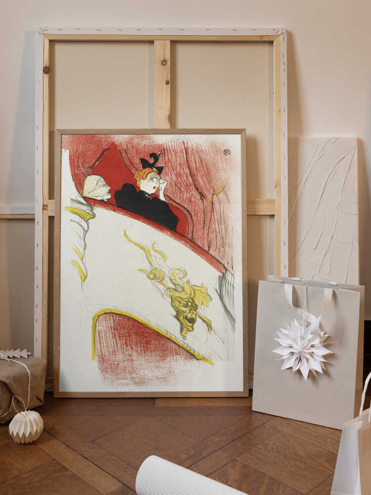 Balcony With a Gilded Grotesque Mask (1894)