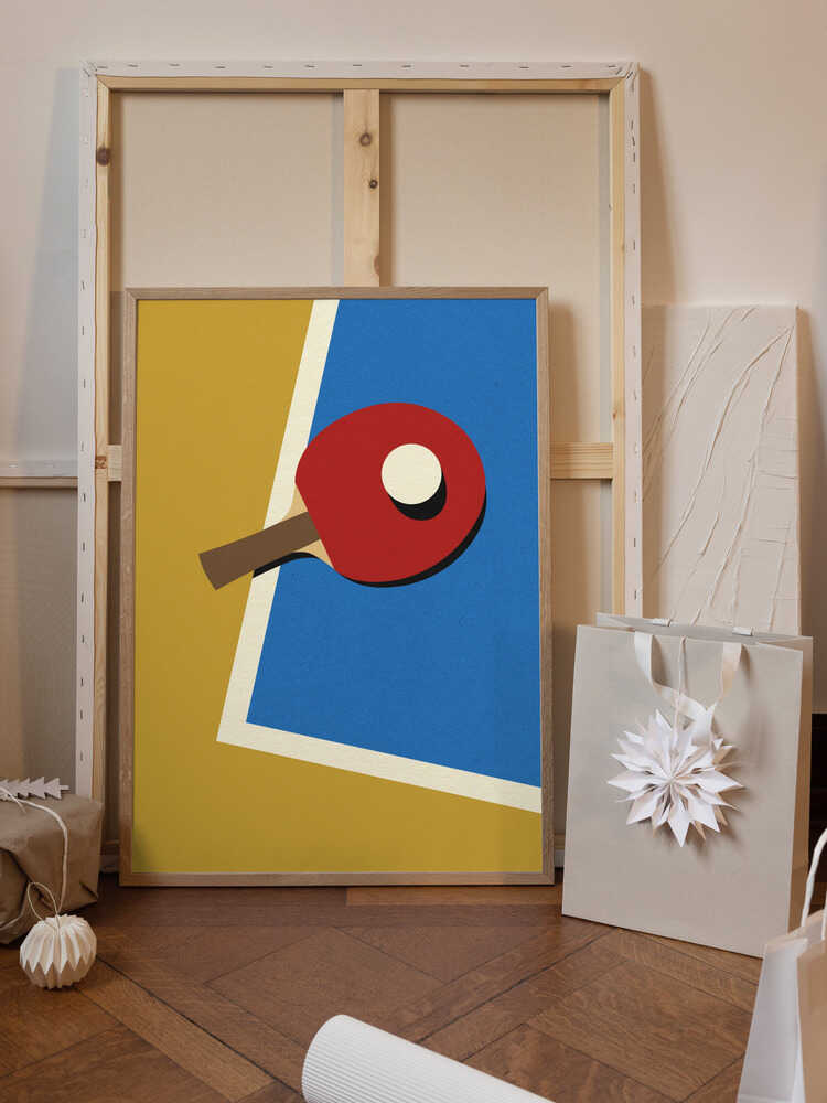 Table Tennis Team Red