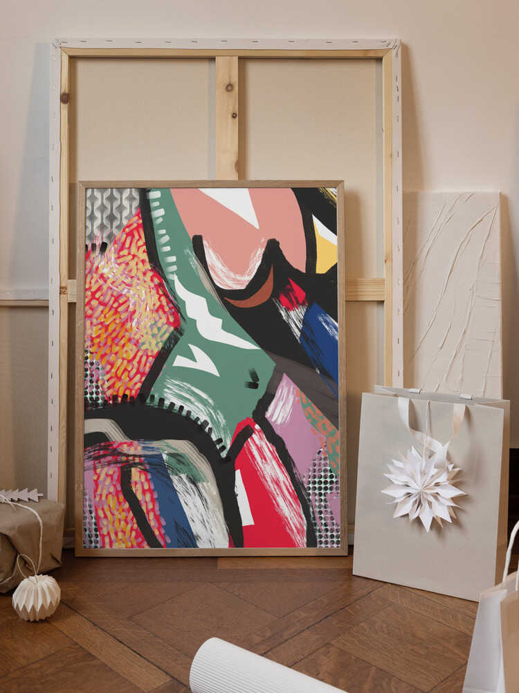 Vibrant Colorful Abstract